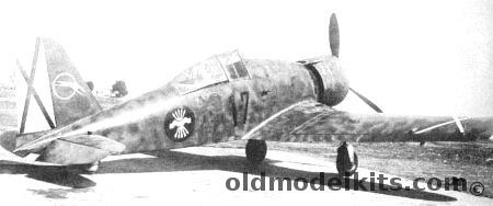 RCM 1/32 Fiat G-50 plastic model kit